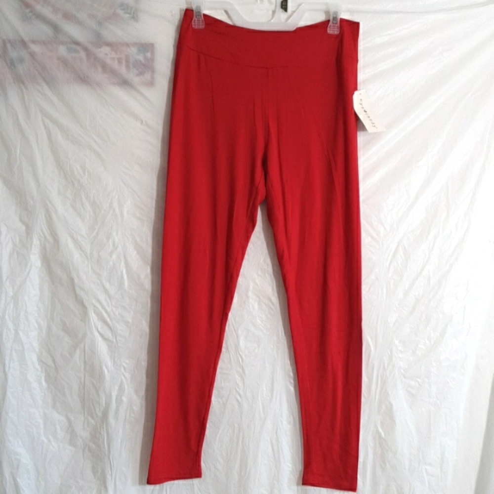 Eye Candy Red Leggings